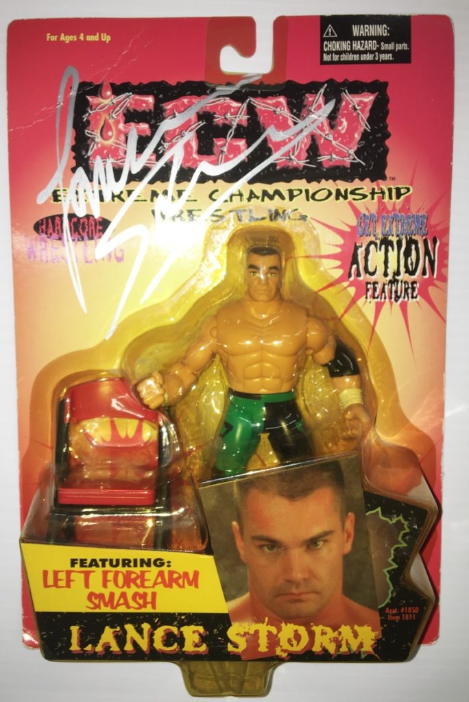 Corner Collectibles - Toys - Autographed Lance Storm Figure